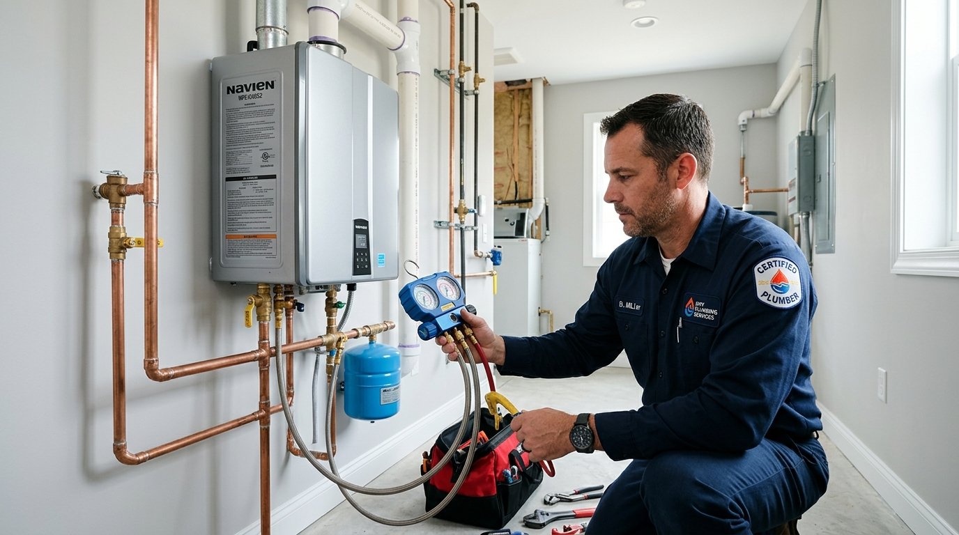 Licensed Emergency Plumber on site