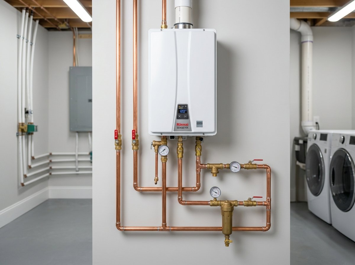 Water heater installation